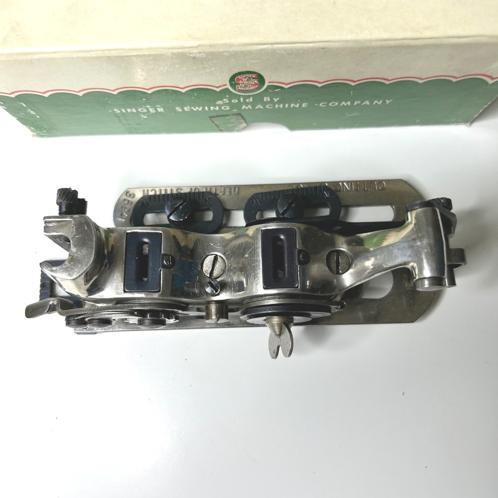 Singer Buttonhole‎ Attachment Sewing Machine Part Vintage with Box 36941 - Picture 4 of 12